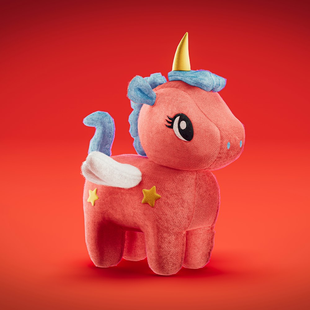 Rainbow Unicorn Plush