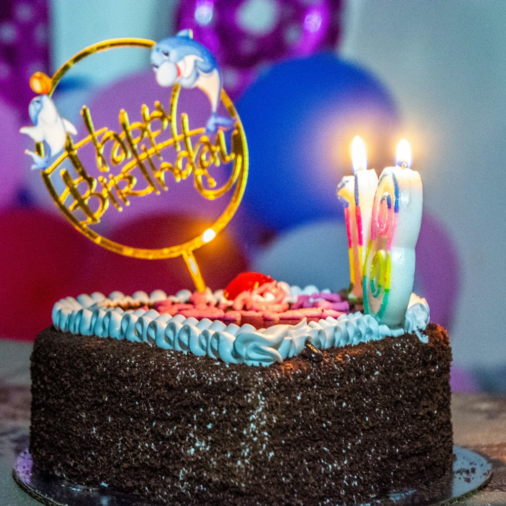Happy Birthday Cake Topper